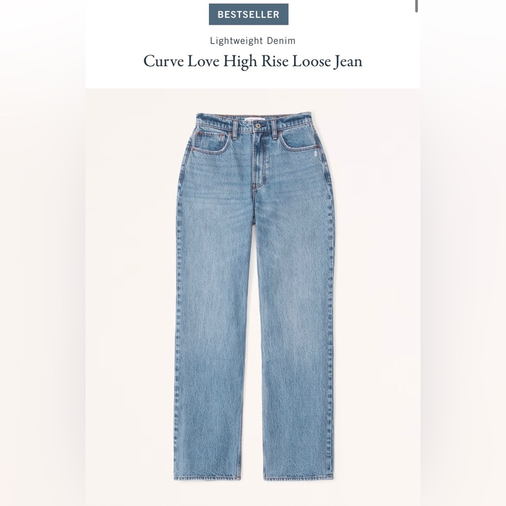 Abercrombie & Fitch Curve Love Jeans